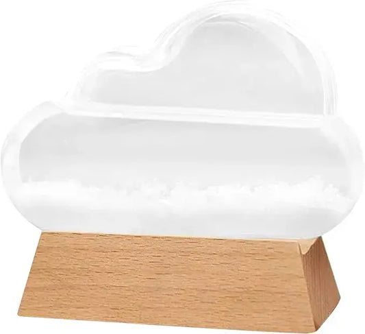 Cloud Weather Station
giftdealau product image.White cloud-shaped object on a wooden base