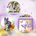 3D Pop Up Butterfly Birthday Box GiftDealAU zoom in Product Image. Butterfly designs on decorative plates with a colorful background
