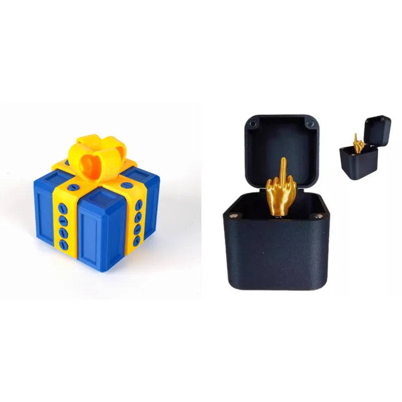 Annoying Gift Box with Hidden Screw