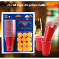 Beer Pong Drinking Game Set
