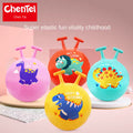 Bouncing Hopper Ball with Handle