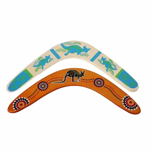 Burnt Boxed Wooden Boomerang