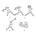 Burnt Boxed Wooden Boomerang
GiftDealAU throwing product image. Step-by-step illustration of a softball play with players in various positions.