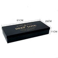 Deep Love I Love You Rose Gift Box Size only box