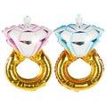 Diamond Ring Foil Balloons (2 Pack)