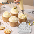 Happy Birthday Cake Silicone Mold (3 Pcs)