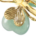 Heart Shaped Crystal Butterfly Ornament (4 Pcs)