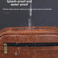 Leather Toiletry Bag | Premium Pebbled Leather Toiletry Bag