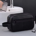 Leather Toiletry Bag | Premium Pebbled Leather Toiletry Bag