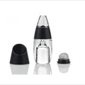 Magic Wine Aerator - Red Wine Decanter for Better Taste part
Clear lava lamp with black top and bottom on a white background