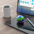 Metallic Rainbow Gyro Sphere