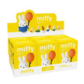 Miffy Blind Box Figurine | Cute Collectible Miffy Rabbit Magnet collection box GiftDealAU product image. Display box of Miffy figurines with a yellow background