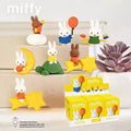 Miffy Blind Box Figurine | Cute Collectible Miffy Rabbit Magnet collection GiftDealAU product image.Collection of miffy figurines with a box on a light background