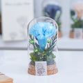 Preserved Flower in Glass Dome | Dandelion flower Wish Jar