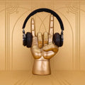 Rock On Statue Ring Holder