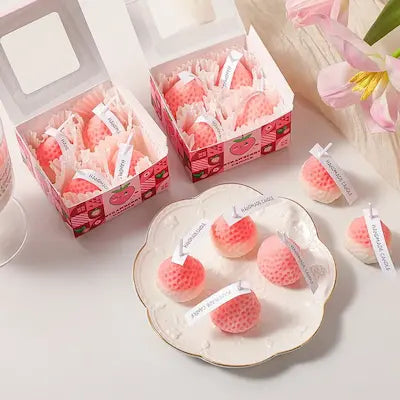 Strawberry Shaped Scented Candles
