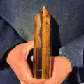 Tiger Eye Crystal Tower