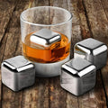 Whisky Stones Set With Tongs