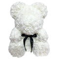 White Rose Teddy Bear
