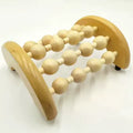 Wooden Foot Massager Roller main GiftDealAU product image.