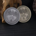 Yes No Boxed Divination Decision Coin