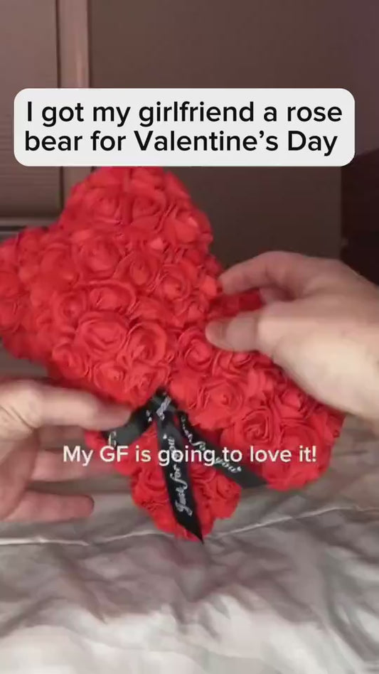 Red Rose Teddy Bear