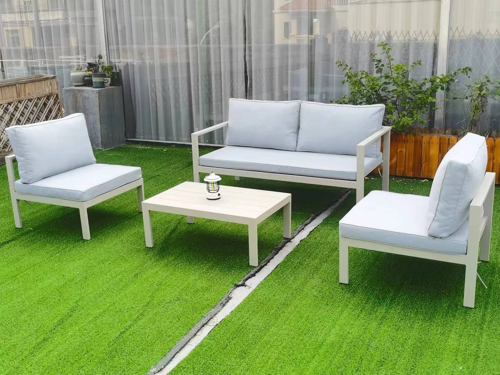 Outdoor Balcony Dining Table And Chairs Set