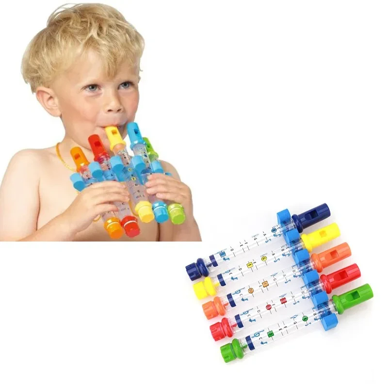 Kids Bath Time Water Flutes Set (5 Pcs)