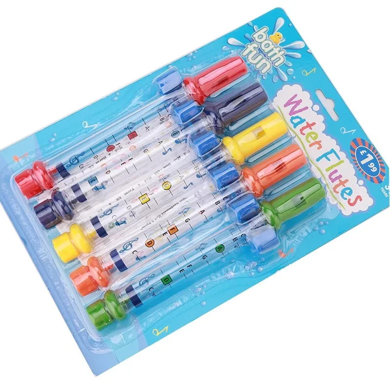 Kids Bath Time Water Flutes Set (5 Pcs)