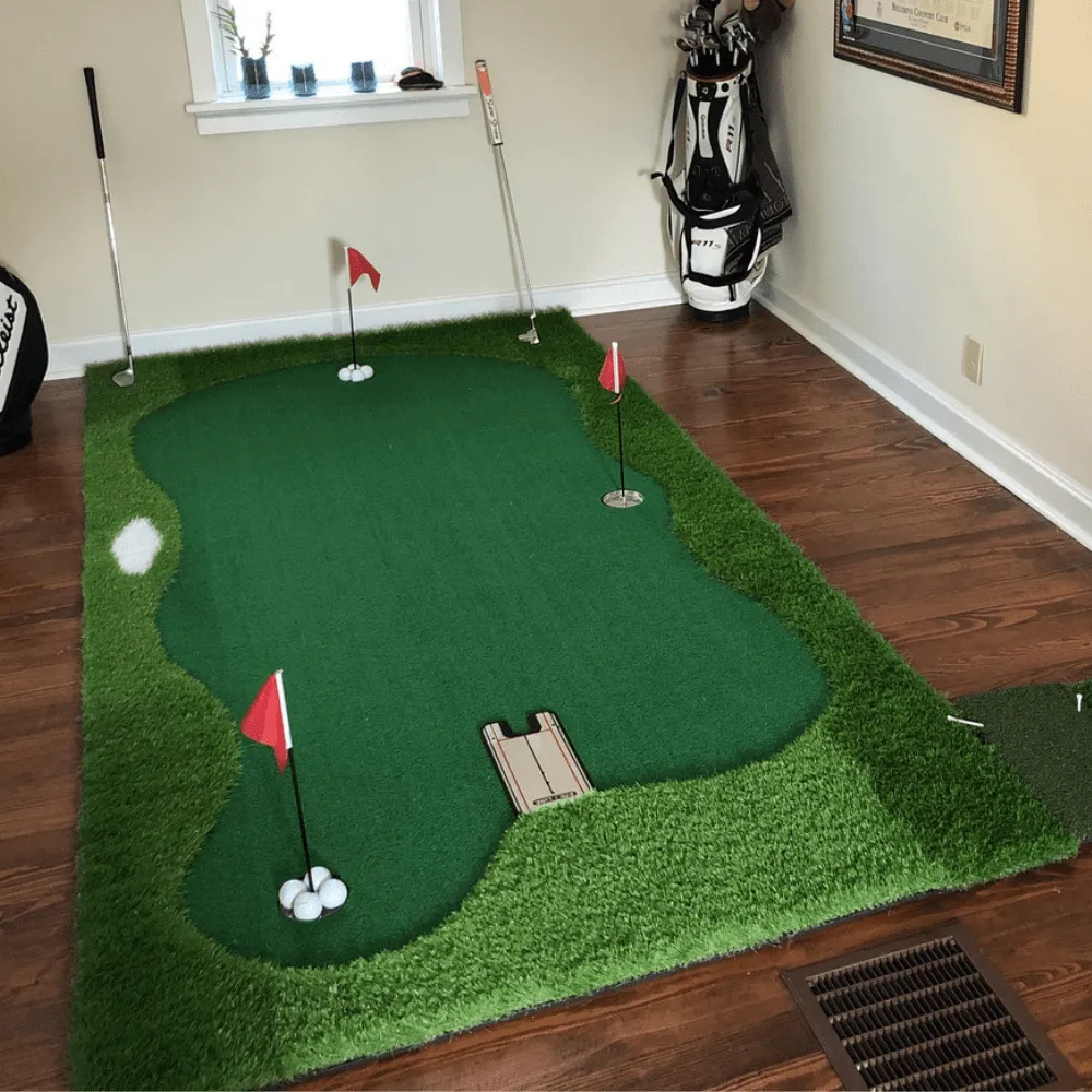 Indoor Golf Putting Green – Portable Golf Practice Mat